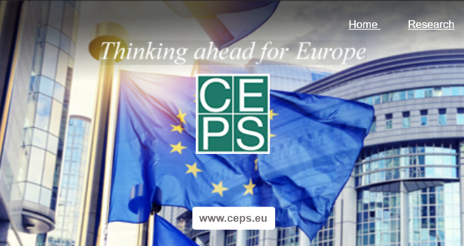 CEPS Thinking ahead for Europe banner