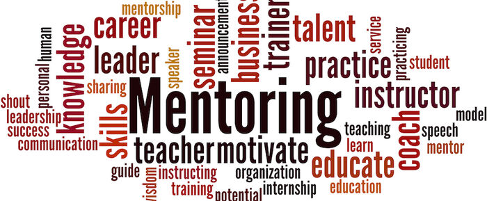 word cloud mentoring
