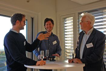 PhD researcher Philipp Lausberg (Antwerp Centre for Institutions and Multilevel Politics), Mads Andreas Danielsen and Erik O. Eriksen (both ARENA Centre for European Studies)