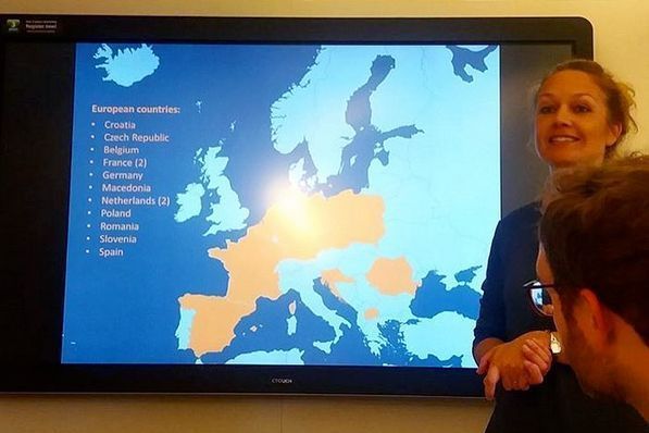 PLATO project manager Marit Eldholm presented key characteristics of the&amp;#160;internationally recruited PhD team, representing 15 nationalities